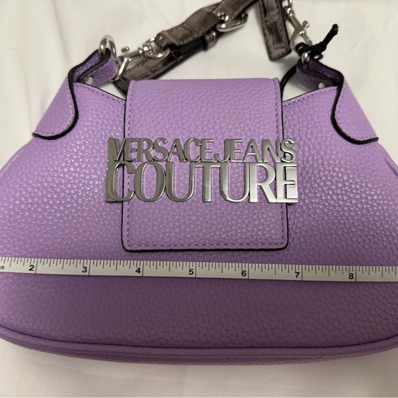 Versace Jeans Collection Purple Shoulder Bag NWT - Picture 3 of 9